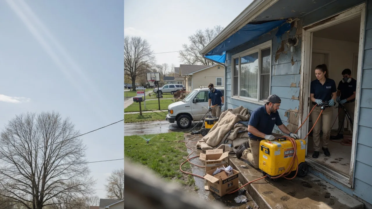 Basement Flood Cleanup in Mchenry, ND near me